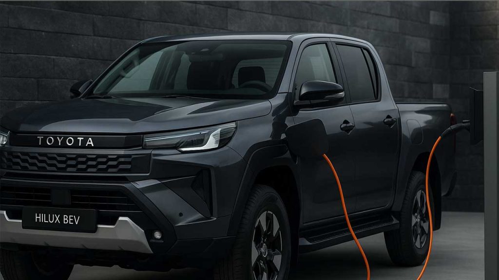New Toyota Hilux BEV Gets Dual Motors & AWD, Global Launch December 2025